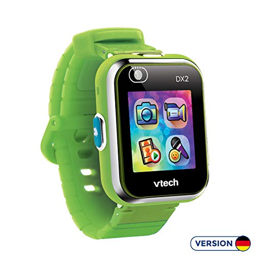 VTech Kidizoom Smart Watch DX2 - Reloj inteligente para niños para niños, color verde, versión Alemana