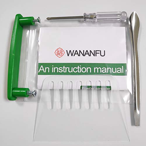 Wananfu - 100 agujeros Máquina de llenado de cápsulas 00, Usar con cápsulas vacías tamaño 00, Máquina de cápsulas tamaño 00, The Capsule Machine