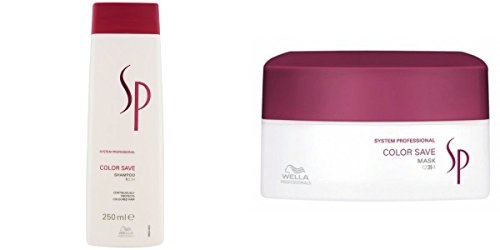 Wella System Professional SP Color Save Shampoo 250ml & Mask 200 mL Combo Pack