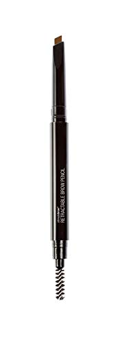 Wet n Wild Ultimate Medium Brow Retractable - Lápiz para cejas, Retráctil, Punta Triangular, Textura Suave, Color Medium Brown - 1 unidad