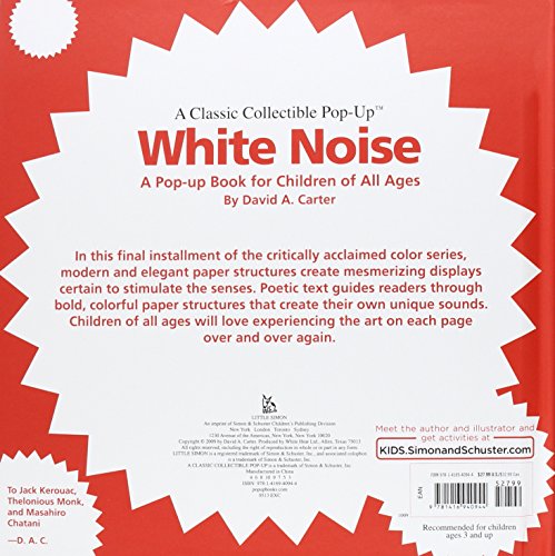 White Noise: A Pop-Up Book for Children of All Ages (Classic Collectible Pop-Up)