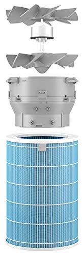 Xiaomi Mi Air Purifier 2s EU version - Purificador de aire, conexión WiFi y pantalla display, para estancias hasta 37m2, 310m3/h, Blanco, 52 x 24 x 24 cm