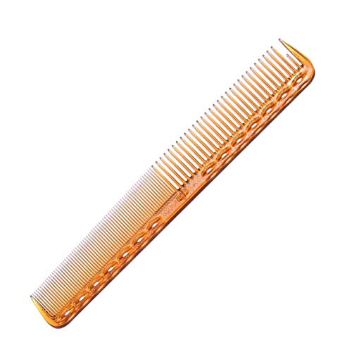 YS Park Comb 339 Professional Fine Cutting Hair Comb Camel Yellow by YS Park