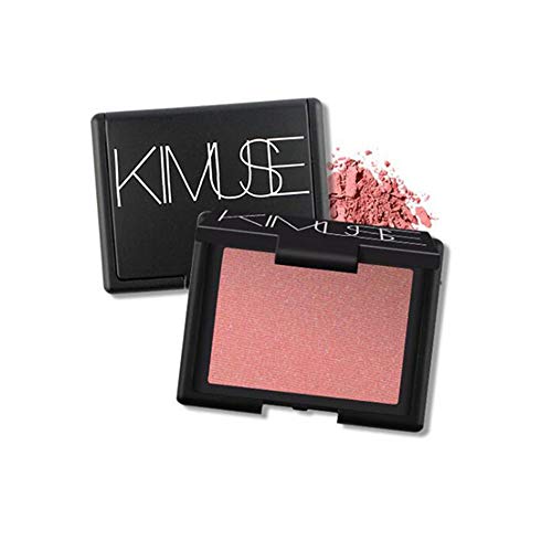 1PC suave mate Powder Blush Palette uno de los matices Minimalismo maquillaje Blush cosméticos faciales portátiles para las mujeres de las muchachas (Orgasm)