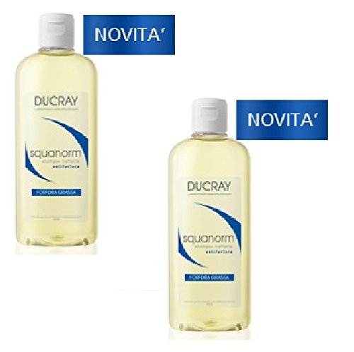 2 ducray Squanorm forfora Grassa Shampoo 2 x 200ml