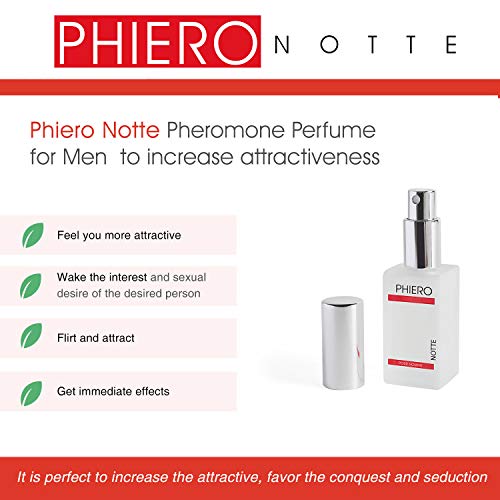 2 Phiero Notte + Phiero Night Man: Perfumes con feromonas para hombre