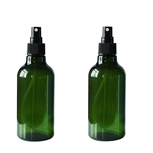 2 piezas 250 ml 9oz rellenable Empty Plástico Spray Botella de perfume atomizador de tarros de recipientes con tapa maquillaje cosméticos botella a prueba de fugas portátil accesorios de viaje