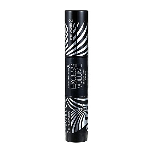 2 x Max Factor Excess Volume Extreme Impact Black Mascara 20 ml