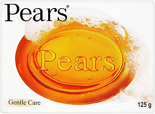 6x Pears Transparent Original Gentle Care Soap 125g by Pears