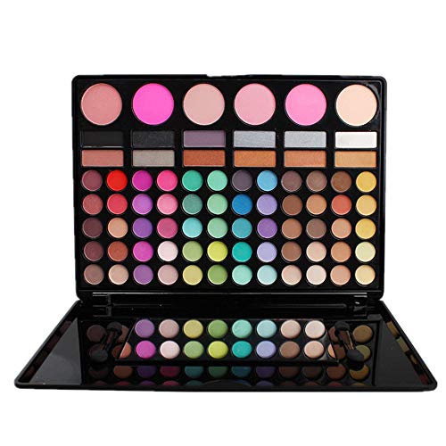 78 Colores Sombra De Ojos Paleta de Maquillaje Cosmética con Corrector y Rubor y Sombra De Ojos - Perfecto para Sso Profesional y Diario (Color 1)