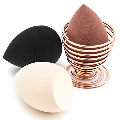 9 unids/pack mezclador de esponjas de maquillaje base suave esponja en polvo, mezclador de esponja de belleza suave, sin látex