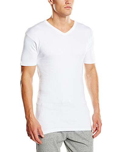 Abanderado TERMAL Camiseta térmica, Blanco, 52/L para Hombre