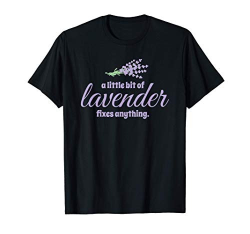 Aceite esencial de lavanda Aromaterapia Camiseta