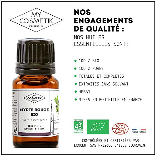 Aceite esencial de Mirto orgánico - MyCosmetik - 10 ml