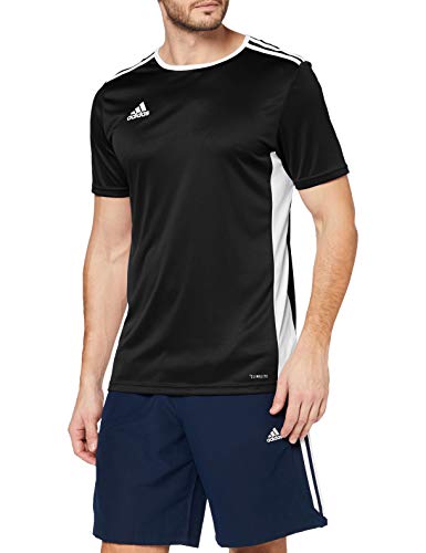 adidas Entrada 18 JSY T-Shirt, Hombre, Black/White, XL