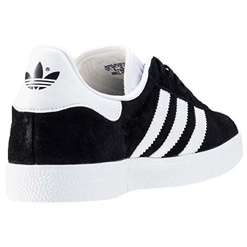 adidas Gazelle, Zapatillas de deporte Unisex Adulto, Varios colores (Core Black/White/Gold Metalic), 44 2/3 EU