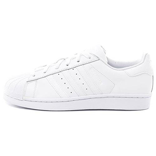 adidas Originals Superstar, Zapatillas Unisex Adulto, Blanco (Footwear White/Footwear White/Footwear White), 44 2/3 EU