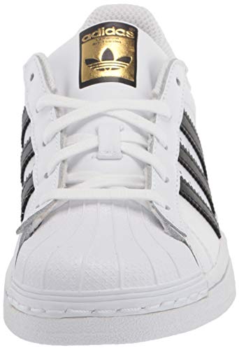 adidas Originals Superstar, Zapatillas Unisex Niños, Blanco (Ftwr White/Core Black/Ftwr White), 35.5 EU