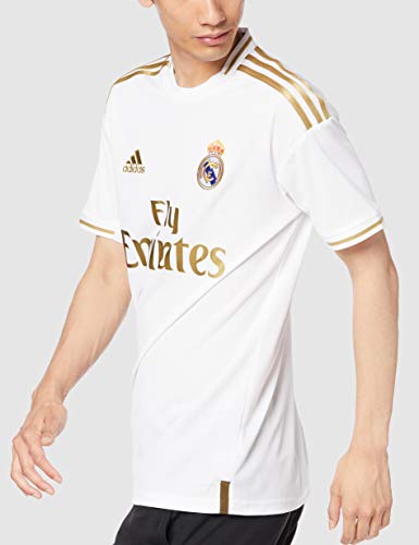 adidas Real Madrid 2019/2020 Camiseta, Hombre, Blanco (1ª Equipación), M