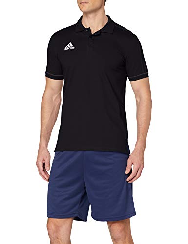 adidas TIRO17 CO Polo, Hombre, Negro (Griosc/Blanco), M