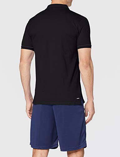 adidas TIRO17 CO Polo, Hombre, Negro (Griosc/Blanco), M