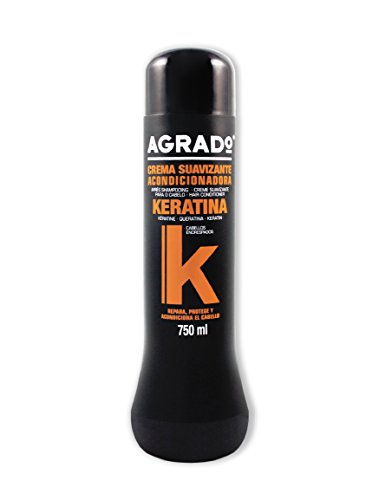 Agrado Crema Suavizante con Keratina Acondicionador - 750 ml