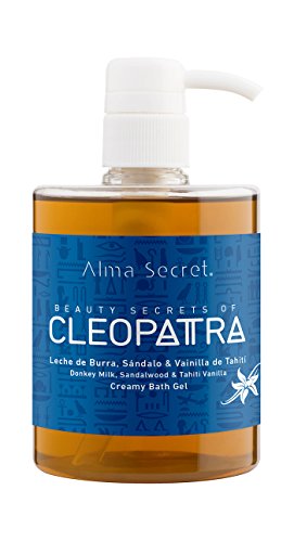 Alma Secret CLEOPATRA Gel de Baño con Leche de Burra, Sándalo