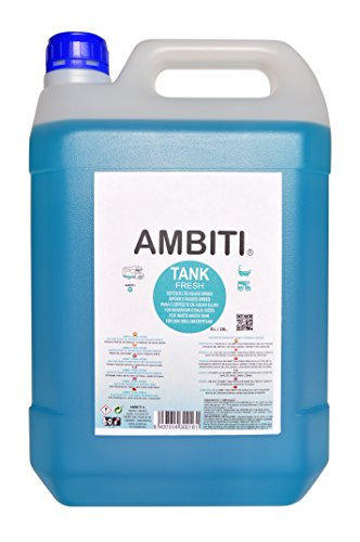 Ambiti Tank Fresh 5 L. aditivo para Las Aguas Grises de Autocaravanas y Campers