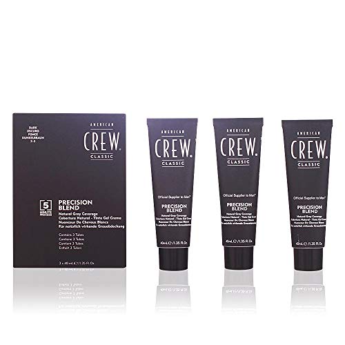 American Crew Classic Precision Blend Tinte Gel Crema (Oscuro) - 3 Unidades x 40 ml.