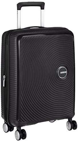 American Tourister Soundbox Spinner Equipaje de mano S (55 cm 41 L), Negro (Bass Black)