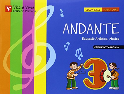 ANDANTE 3 VALENCIA+CD: Andante 3. Comunitat Valenciana. Llibre (+CD): 000002 - 9788431694913