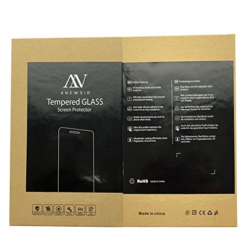 ANEWSIR [2 Pack Protector de Pantalla para Huawei Y7 Prime/Honor 7C/ Y7 2018, Cristal Templado Proyectar película Protectora Escudo Protector de la Pantalla Celular - 9H Anti-Burbuja Alta definición