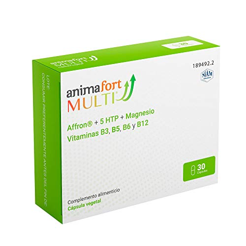 Animafort MULTI Cápsulas Vegetales con Afron®, 5-HTP, Magnesio y Vitaminas B