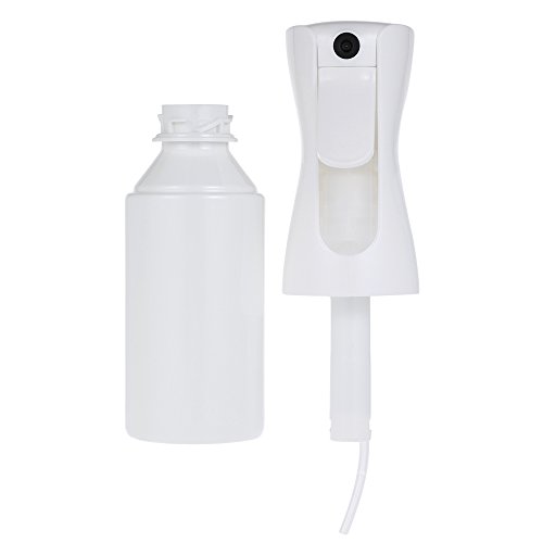 Anself Botella Frasco de Spray Pulverizador de Agua para Peluquería para Salón (150ml, blanco)