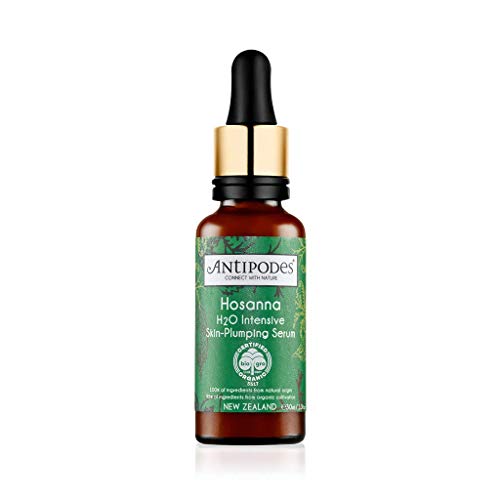 Antipodes Hosanna H2O - Suero intensivo para la piel, 100% natural, sin crueldad, vegano y orgánico, 30 ml