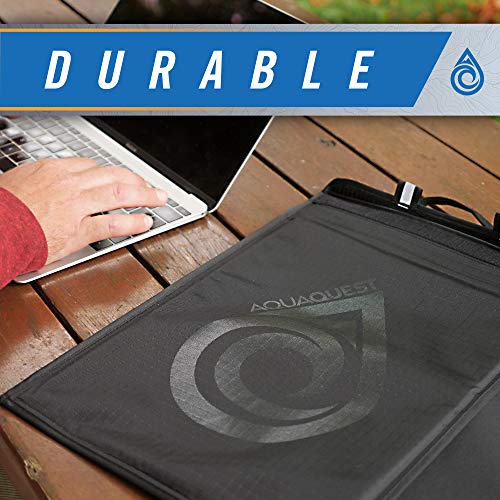 Aqua Quest Storm - Funda impermeable para portátil Apple, Samsung, Acer, Dell, Asus, Lenovo, HP, funda ligera de 11, 13, 15, 17 pulgadas, negro, rojo, verde, azul, gris, camuflaje