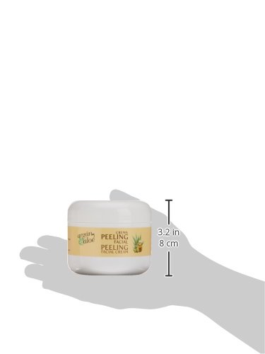 Argan-Aloe 70220 - Crema peeling facial con aloe y argán