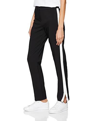 Armani Exchange 6zyp04 Pantalones de Deporte, Negro (Black/Martini Stripe 0209), W42 (Talla del Fabricante: 6) para Mujer