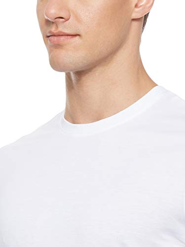 Armani Exchange Pima Small Logo Camiseta, Blanco (White 1100), X-Large para Hombre