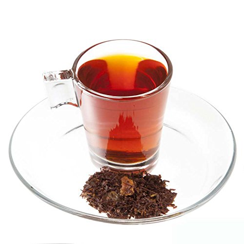 Aromas de Té - Té Infusión Rooibos Brisa Del Caribe Tropical con Piña, Papaya, Trozos de Mango, Raspaduras de Coco, Rosas, Flores de Girasol, Jazmín, Flores de Maíz y Trozos de Vainilla, 100 gr.