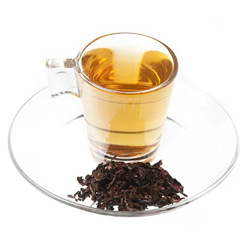 Aromas de Té - Té Negro Frutos Rojos a Granel con Frambuesa Arándano Antioxidante Diurético sabor suave y dulce, 100 gr