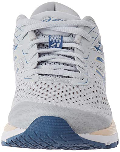 Asics Gel-Cumulus 21, Road Running Shoe para Mujer, Sombra Polar/Hilo Gris, 36 EU