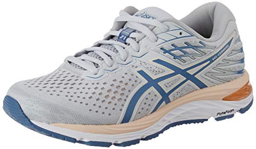 Asics Gel-Cumulus 21, Road Running Shoe para Mujer, Sombra Polar/Hilo Gris, 36 EU