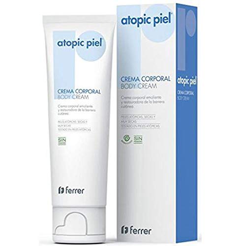 Atopic Piel - Crema Corporal para piel atópica, sensible, piel seca y muy seca - Crema emoliente y restauradora de la barrera cutánea: 150ml
