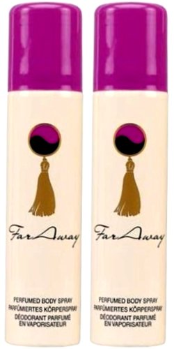 Avon 2 x Far Away Spray Corporal Perfumado 75ml c/u