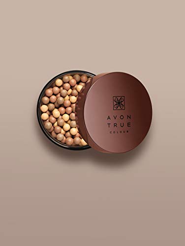 AVON TRUE COLOR - Cuentas de maquillaje bronce WARM GLOW 71390