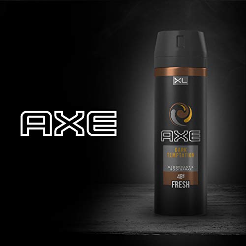 AXE Dark Temptation - Desodorante Bodyspray para hombre, 48 horas de protección, 200 ml