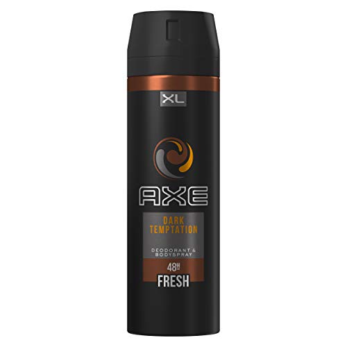 AXE Dark Temptation - Desodorante Bodyspray para hombre, 48 horas de protección, 200 ml