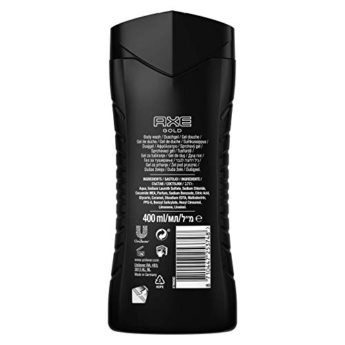 AXE gel de ducha gold bote 400 ml