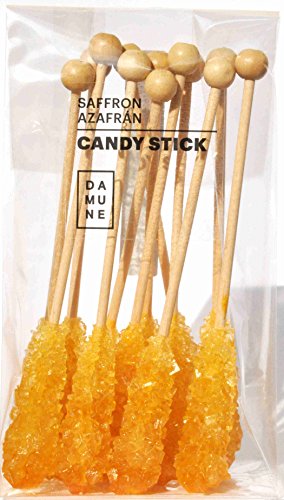 Azúcar Candy Azafrán en Sticks – 12 Sticks